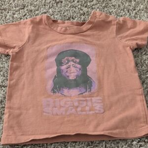 6/$35 Biggie Smalls Kids Short Sleeve Tee - Orange